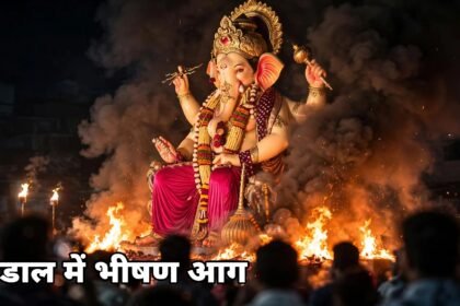 Ujjain Ganesh pandal fire