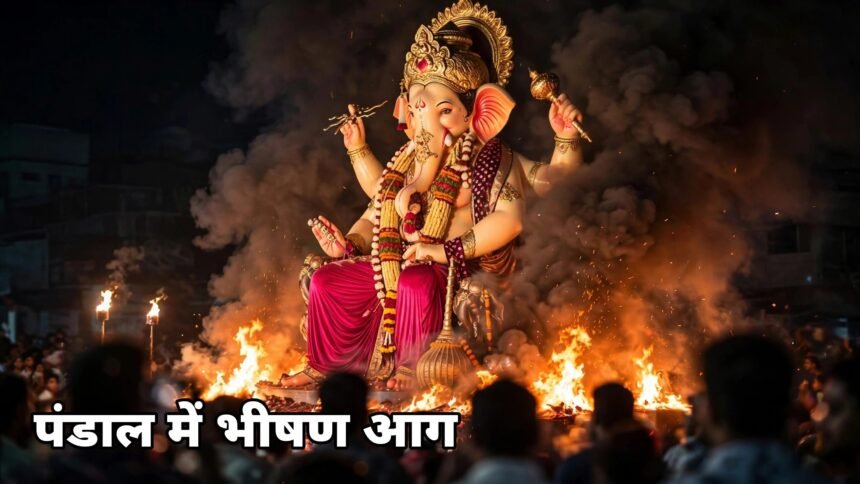 Ujjain Ganesh pandal fire