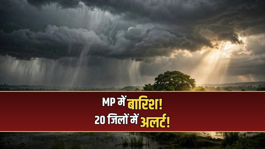 MP weather rain alert October