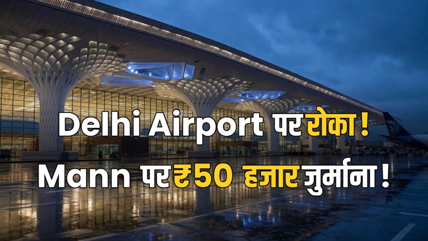Bhagwant Mann Delhi airport