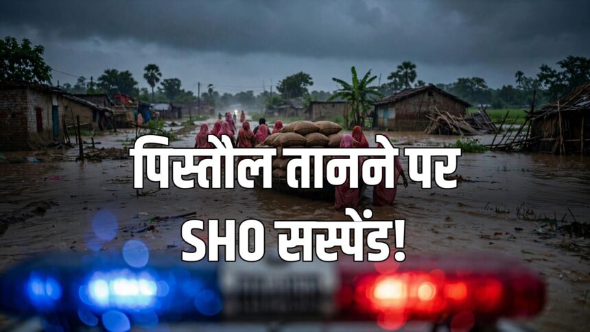 Bihar SHO suspended pistol