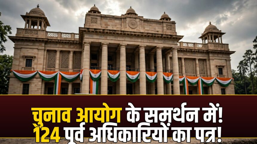 Election Commission open letter 124 officers