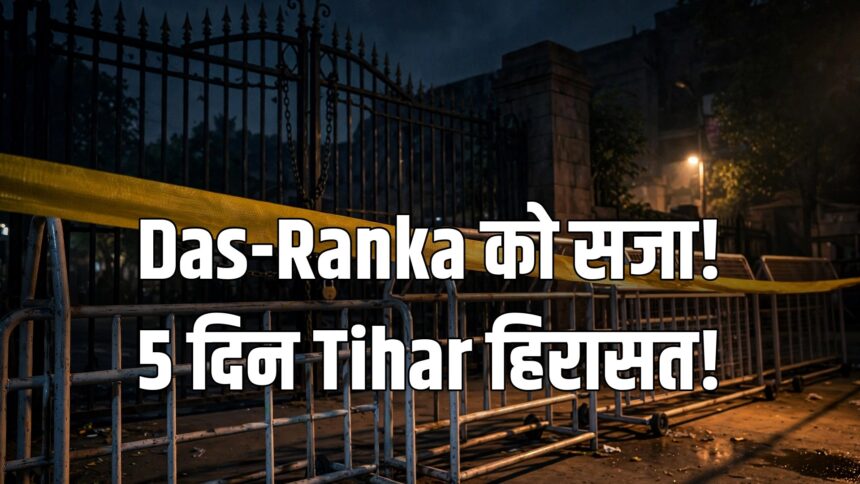 Saurav Das Ashutosh Ranka Tihar custody