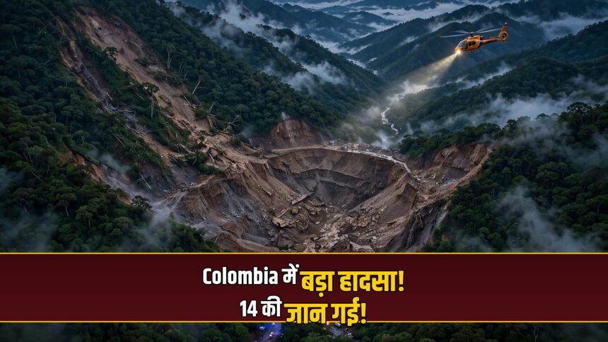 Colombia gold mine collapse
