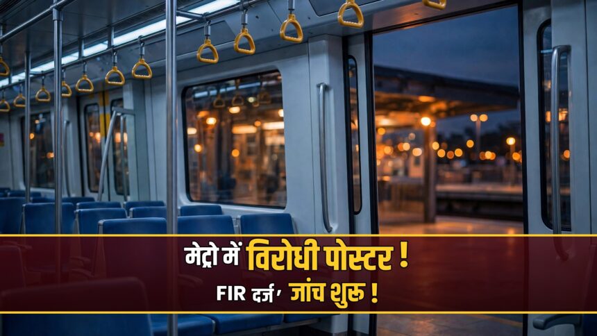 Delhi Metro posters FIR