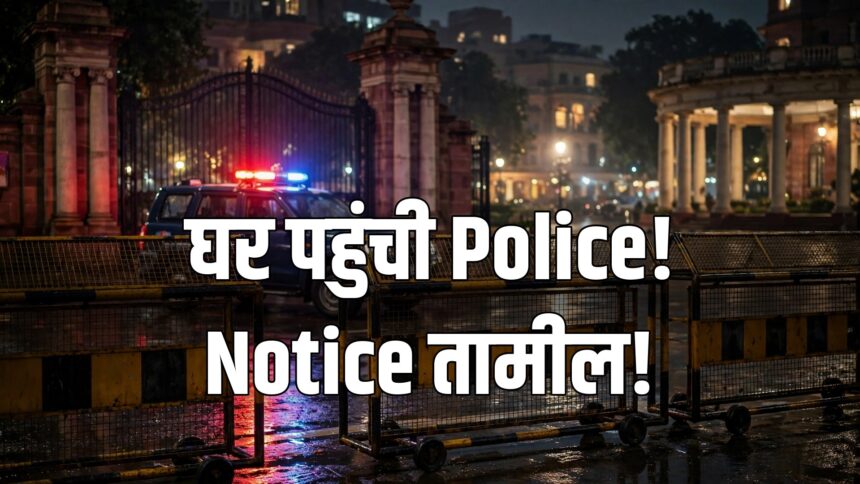 Dipke police notice Tiranga March