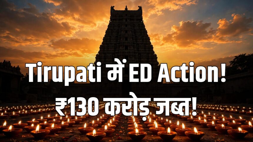 ED attaches Tirupati laddu ghee adulteration assets PMLA