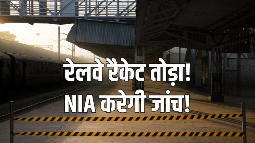 Gwalior Trafficking railway racket NIA probe Gwalior GRP