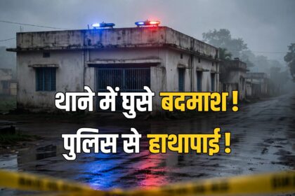 Bhopal Habibganj police station scuffle