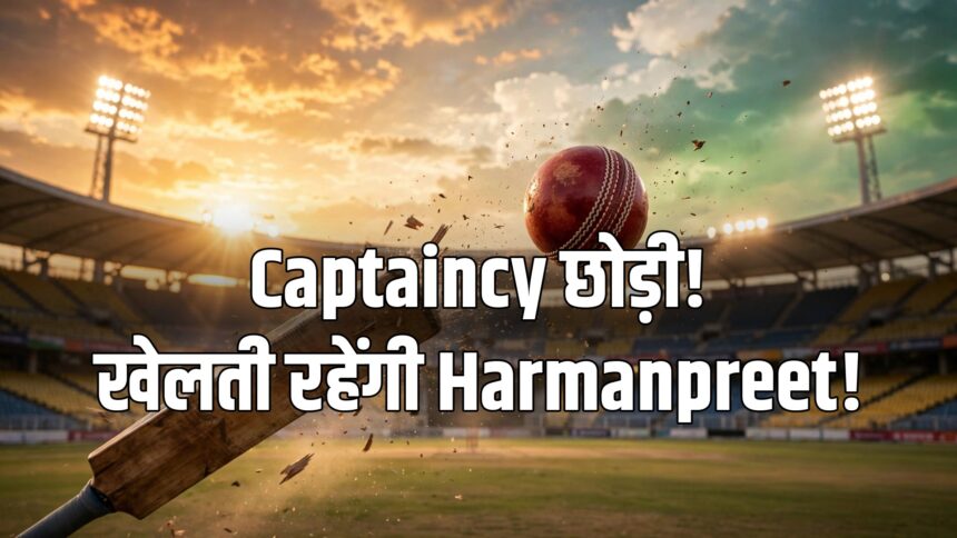 Harmanpreet Kaur steps down India women cricket captain