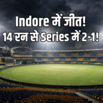 IND vs WI 3rd T20I Indore India wins