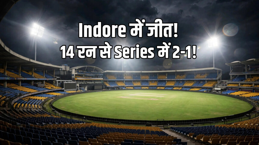IND vs WI 3rd T20I Indore India wins
