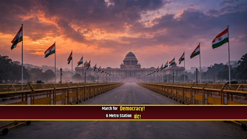 INDIA bloc march Supreme Court