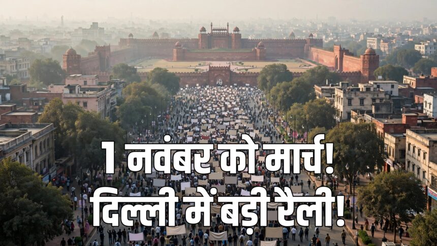 INDIA bloc march