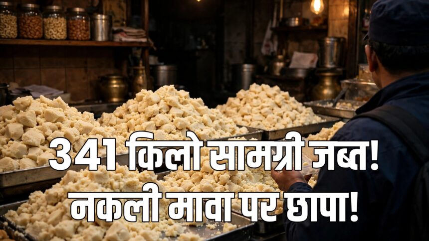 Indore fake mawa factory