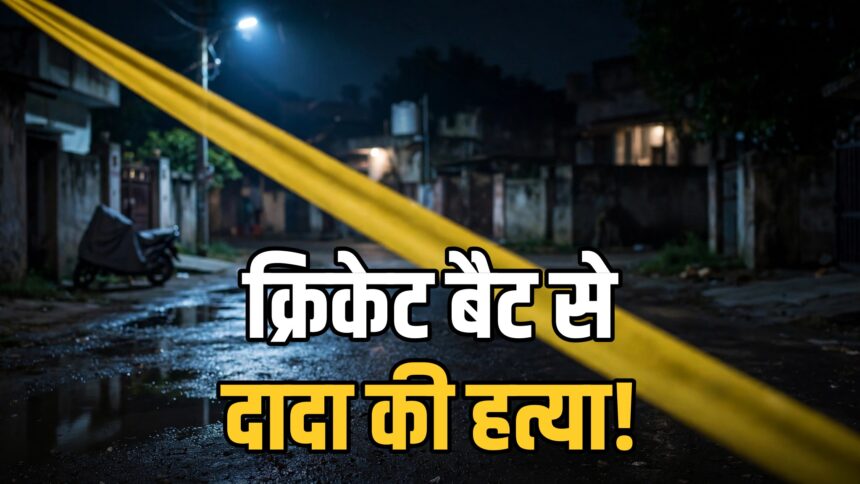Indore granddaughter cricket bat murder Aerodrome