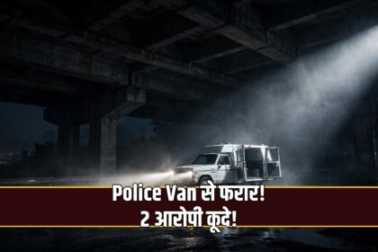 Indore police van