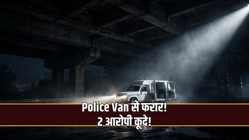 Indore police van