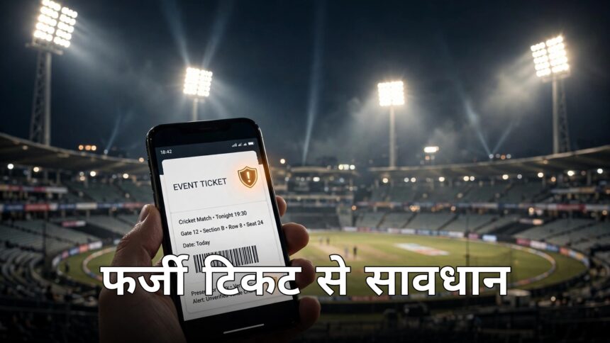 Indore T20 tickets cyber fraud alert