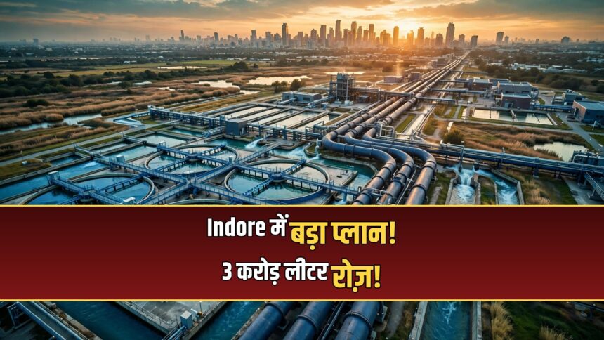 Indore treated sewage water reuse plan