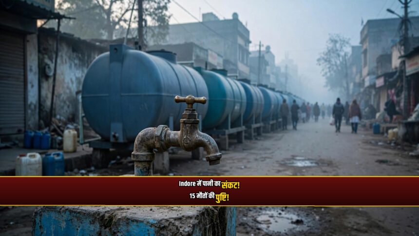 Indore water crisis Bhagirathpura 15 diarrhoea deaths confirmed Mayor 50 crore relief demand