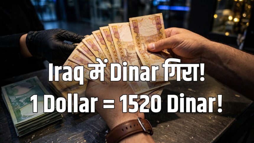 Iraq dinar devaluation 1520 per dollar