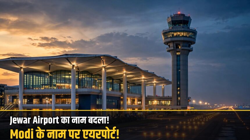 Jewar Airport renamed Narendra Modi International Airport