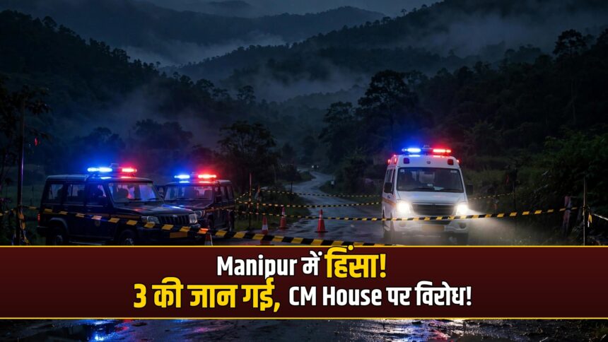 Manipur firing protest