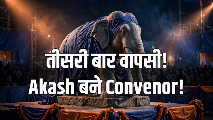 Akash Anand BSP national convenor reappointed