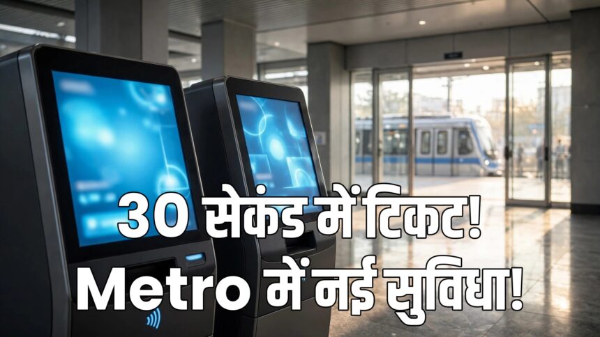 Metro ticket vending machines