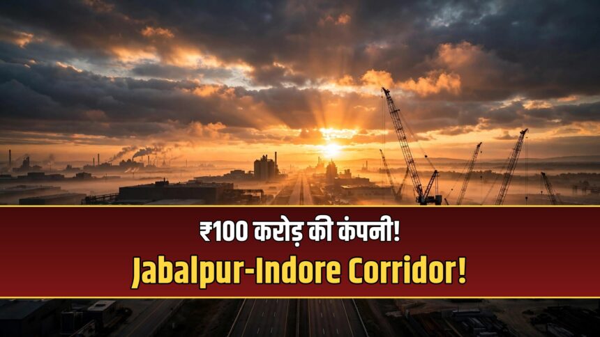 Jabalpur Indore industrial corridor MP cabinet 100 crore company
