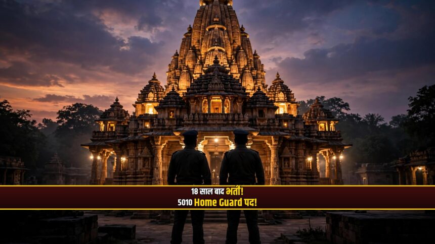 MP Home Guard Bharti 5010 posts after 18 years Mahakal temple security recruitment