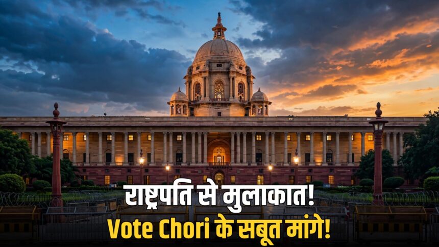 INDIA Bloc President Murmu vote chori meeting