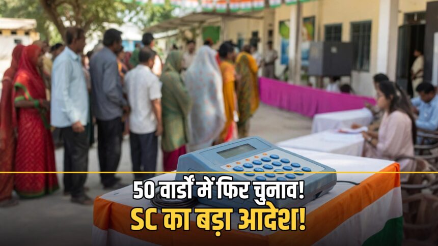 Punjab municipal repoll 50 wards Supreme Court order October 2026