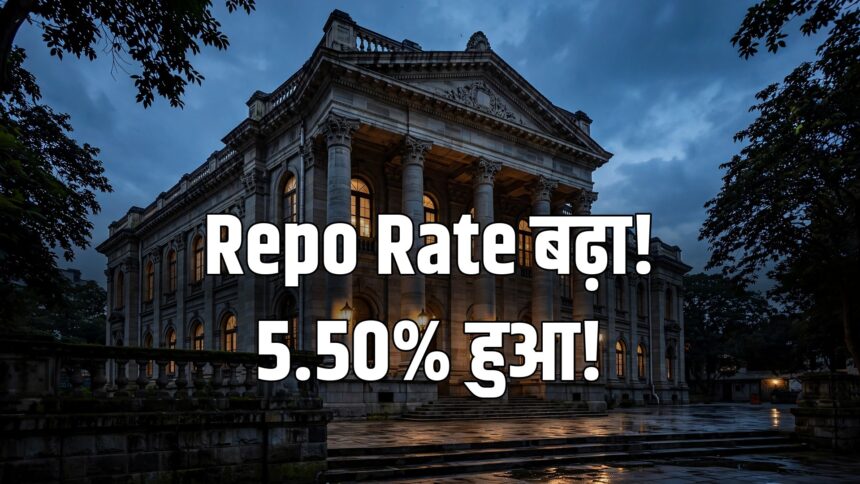 RBI repo rate hike 25 bps October 2026