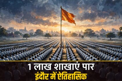 RSS Shakha 1 Lakh इंदौर