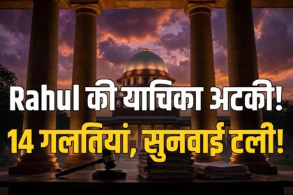 Supreme Court 14 defects Rahul Gandhi SIR petition hearing delayed