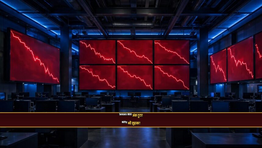 Sensex crash today