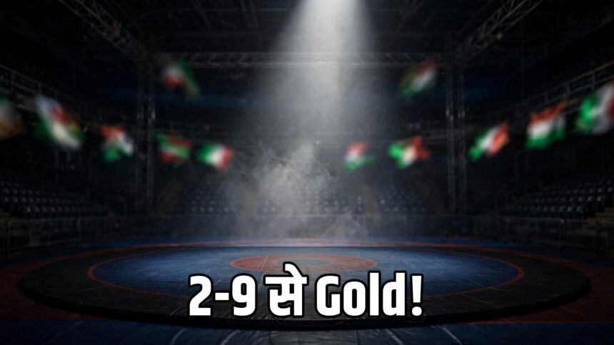 Sujeet Kalkal wrestling gold