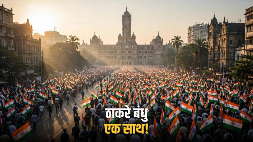 Thackeray march Mumbai SIR protest