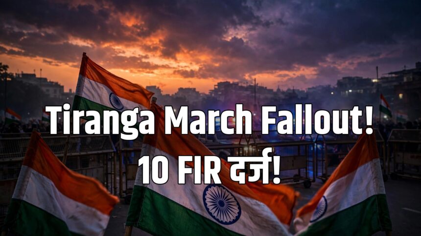 Tiranga march FIR