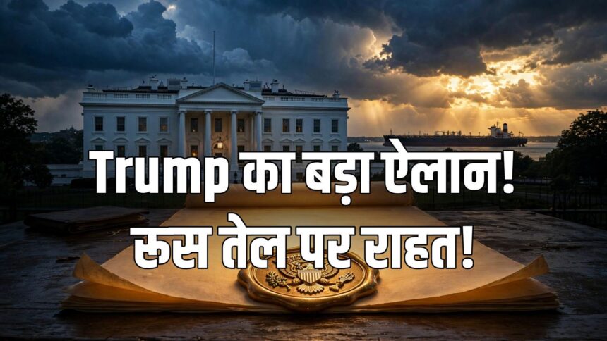 Trump tariff waiver Russian oil